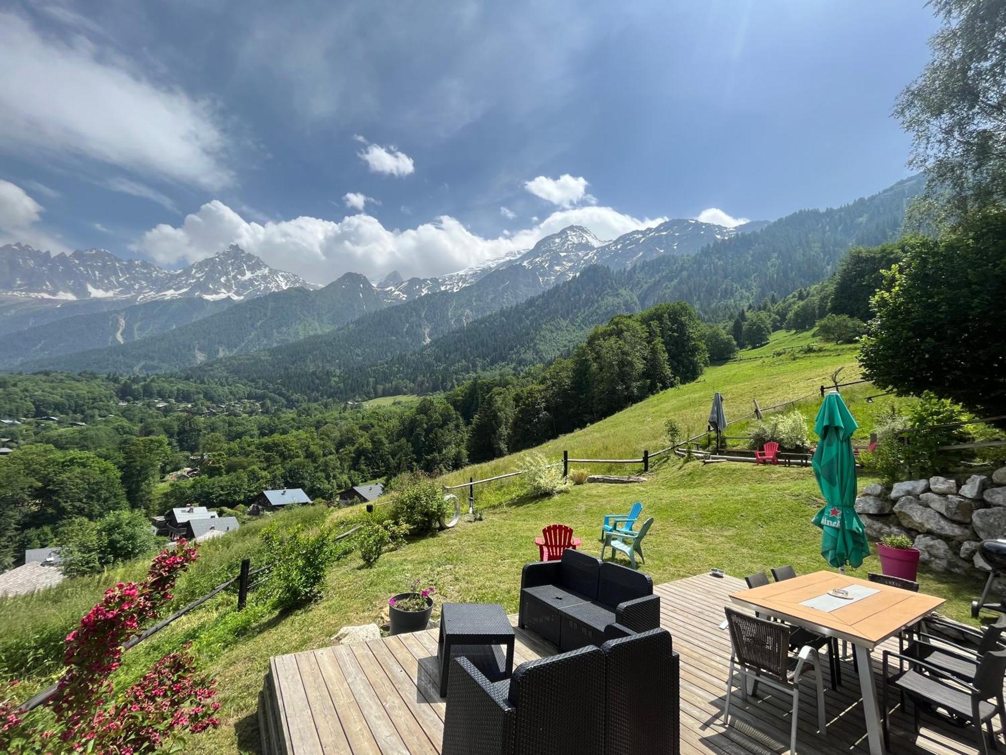Amazing View Appartement Du Chalet 레우쉬 외부 사진